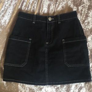 BDG Contrast Stitch Skirt